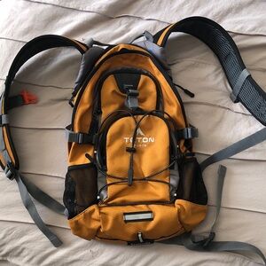 Orange Backpack